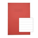 Rhino A4 Exercise Book 32 Page Red F15 (Pack 100) - VDU014-148-0 DD